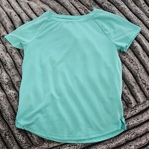 Athletic Works Aqua Kids Short Sleeve Tee